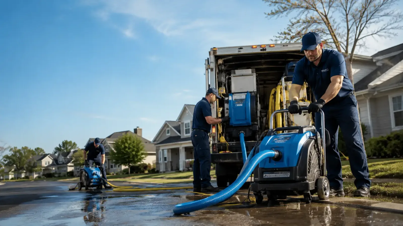Flood Damage Cleanup in Rufe, OK